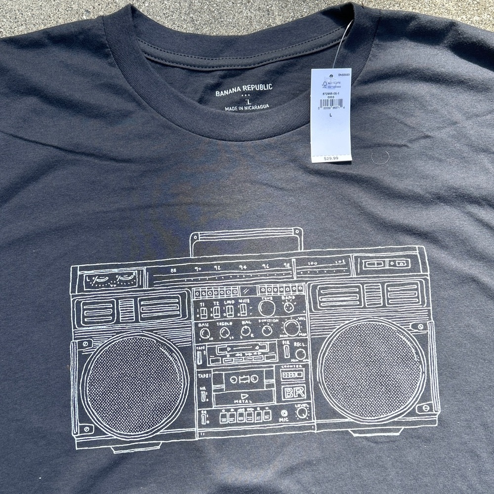 Boom Box Tee